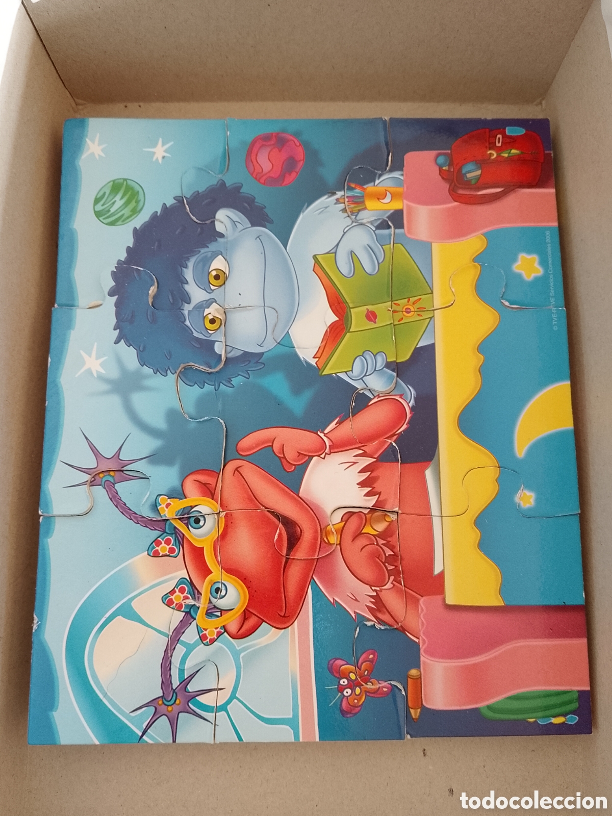 Coleccionismo: CAJA PUZZLE LOS LUNNIS EDUCA - Foto 5