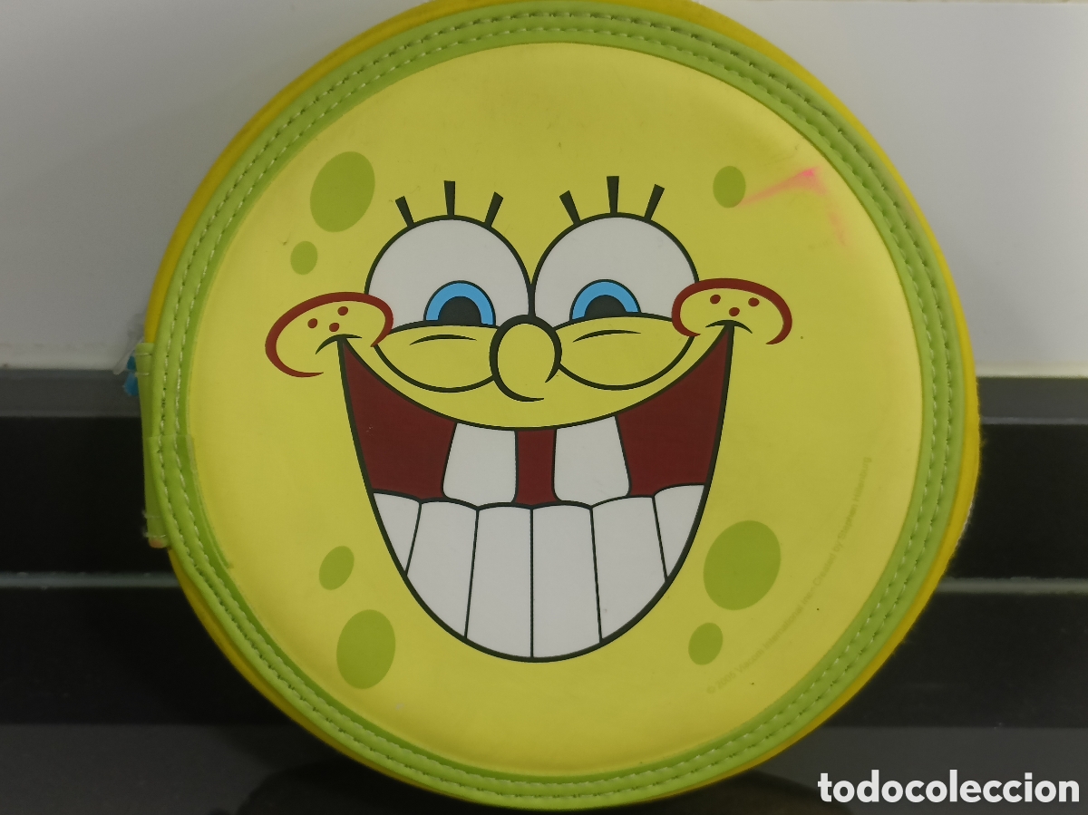 Coleccionismo: Porta CD Bob esponja - Foto 1