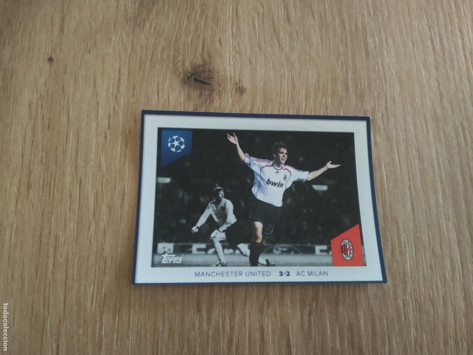 Coleccionismo: 673 KAKA AC MILAN VS MANCHESTER UNITED CROMO FUTBOL UEFA CHAMPIONS LEAGUE 23-24 TOPPS 2023-2024