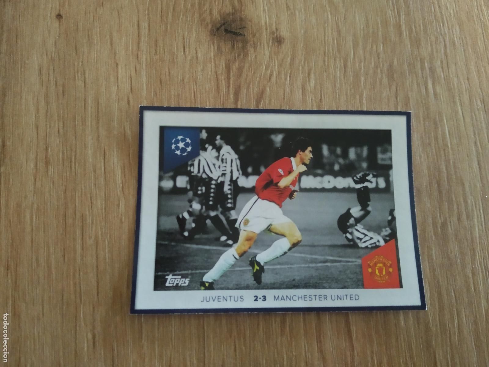 Coleccionismo: 682 MANCHESTER UNITED VS JUVENTUS CROMO FUTBOL UEFA CHAMPIONS LEAGUE 23-24 TOPPS 2023-2024