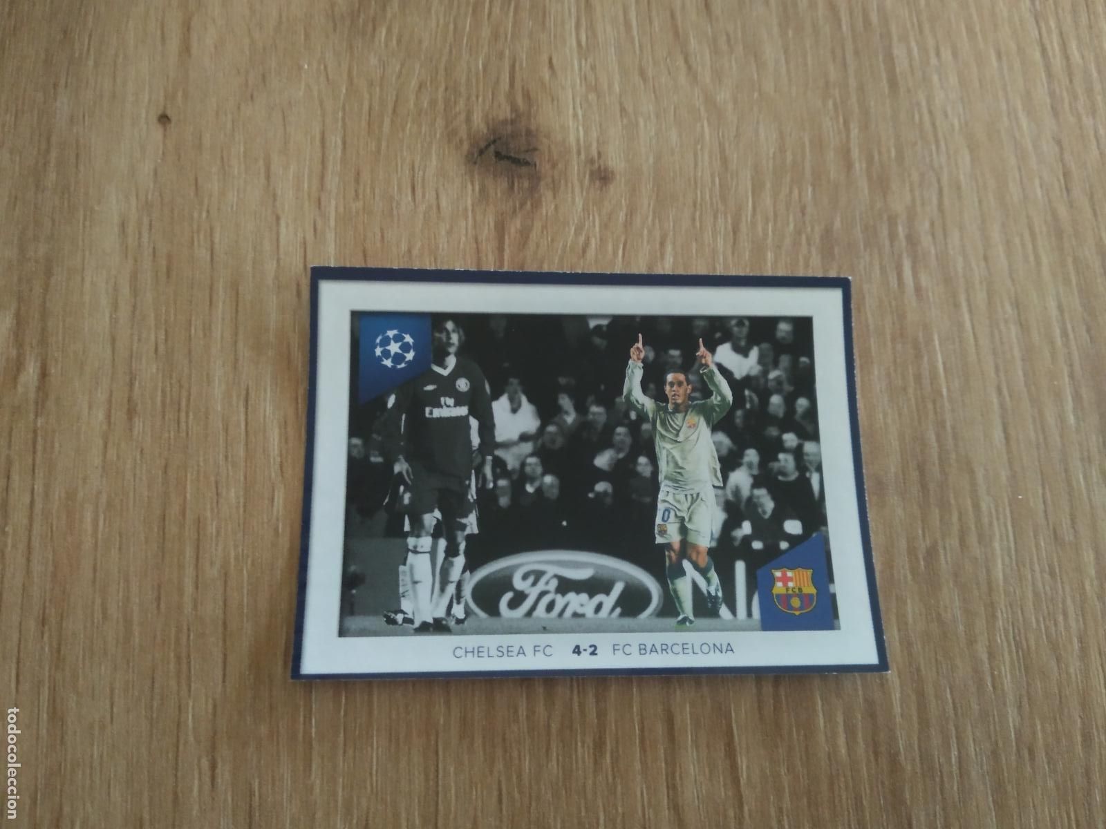 Coleccionismo: 686 RONALDINHO BARCELONA VS CHELSEA CROMO FUTBOL UEFA CHAMPIONS LEAGUE 23-24 TOPPS 2023-2024