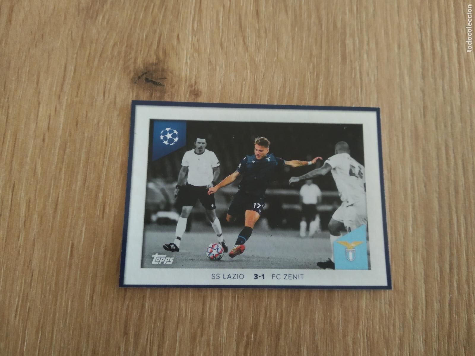 Coleccionismo: 700 CIRO IMMOBILE LAZIO VS ZENIT CROMO FUTBOL UEFA CHAMPIONS LEAGUE 23-24 TOPPS 2023-2024