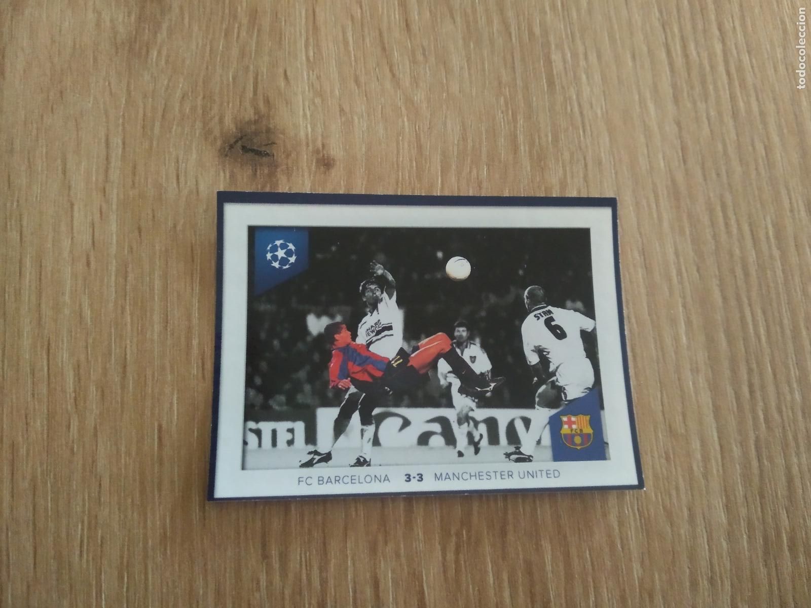 Coleccionismo: 705 RIVALDO BARCELONA MANCHESTER UNITED CROMO FUTBOL UEFA CHAMPIONS LEAGUE 23-24 TOPPS 2023-2024