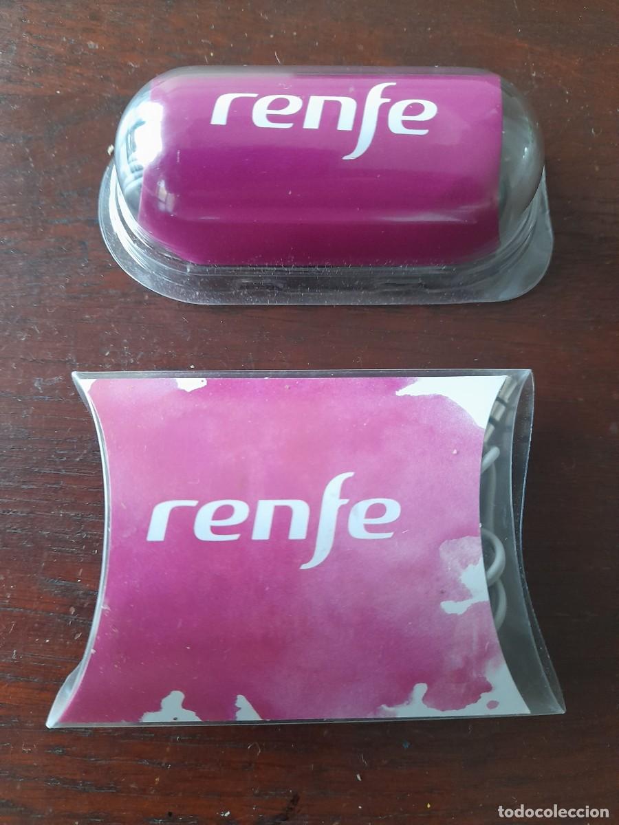 Collezionismo: Un auricular Renfe conexi&oacute;n audio Jack peque&ntilde;o universal con precinto original 2 modelos a elegir