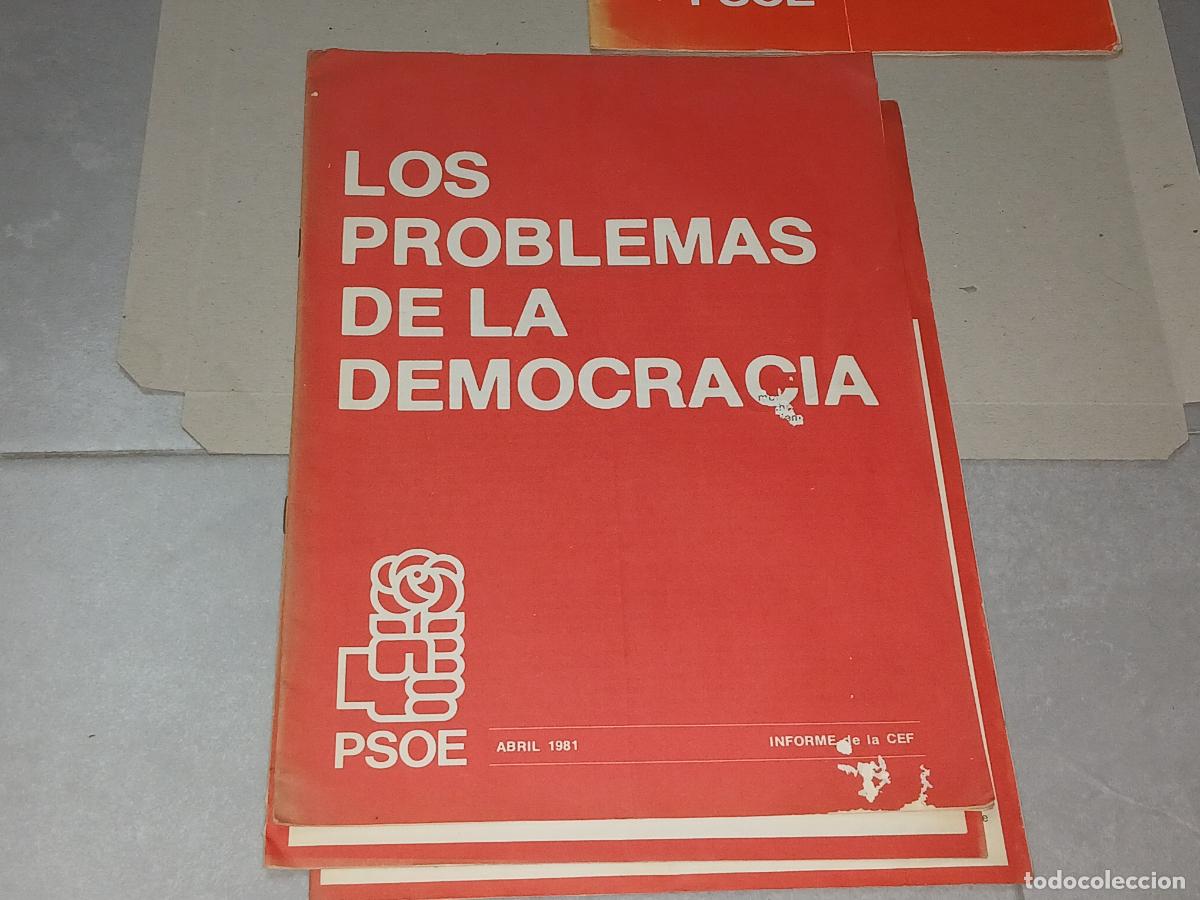Coleccionismo: Programa pol&iacute;tico. PSOE, boletines oficiales a&ntilde;o 1981 - Foto 5