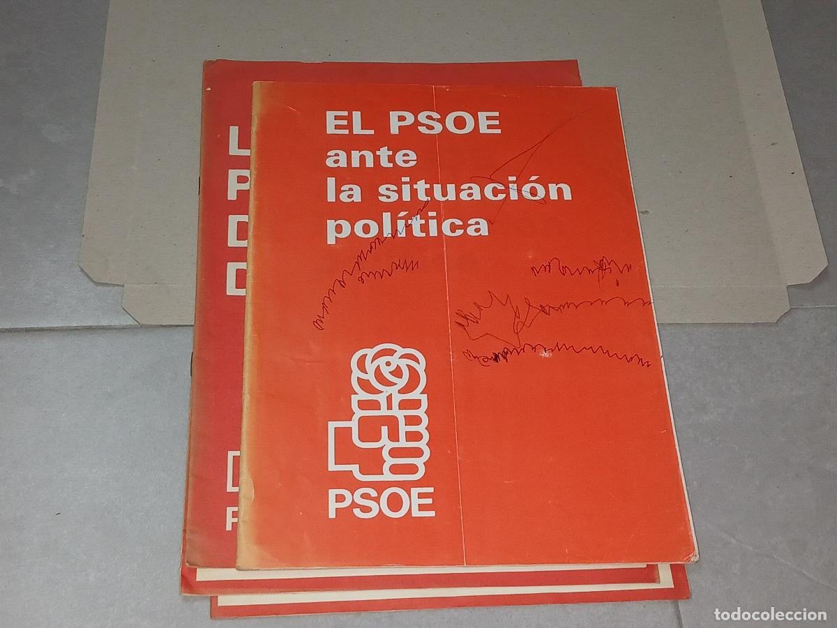 Coleccionismo: Programa pol&iacute;tico. PSOE, boletines oficiales a&ntilde;o 1981 - Foto 6