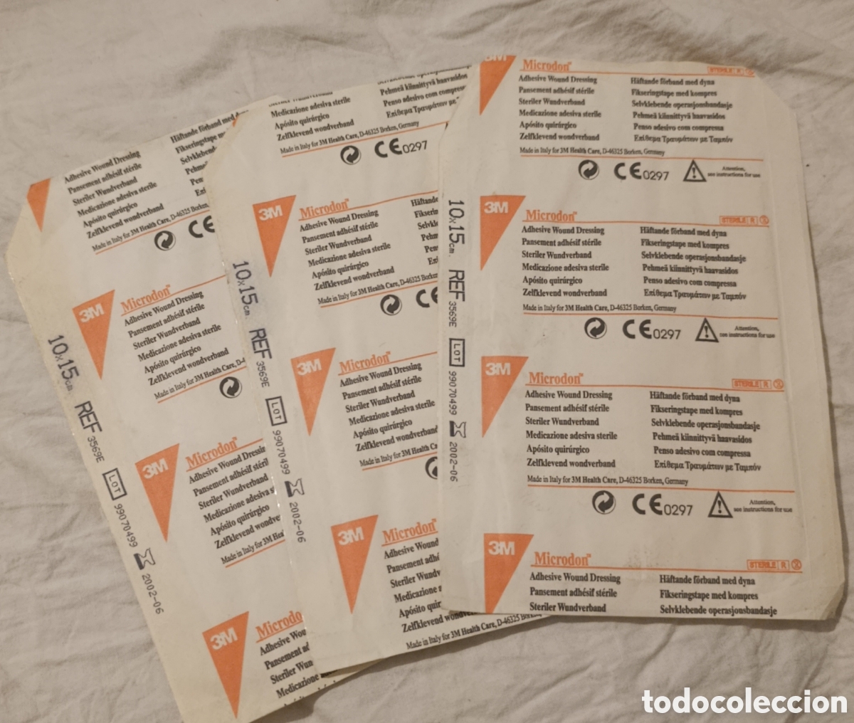 Coleccionismo: 3 AP&Oacute;SITOS QUIRURGICOS - Foto 1
