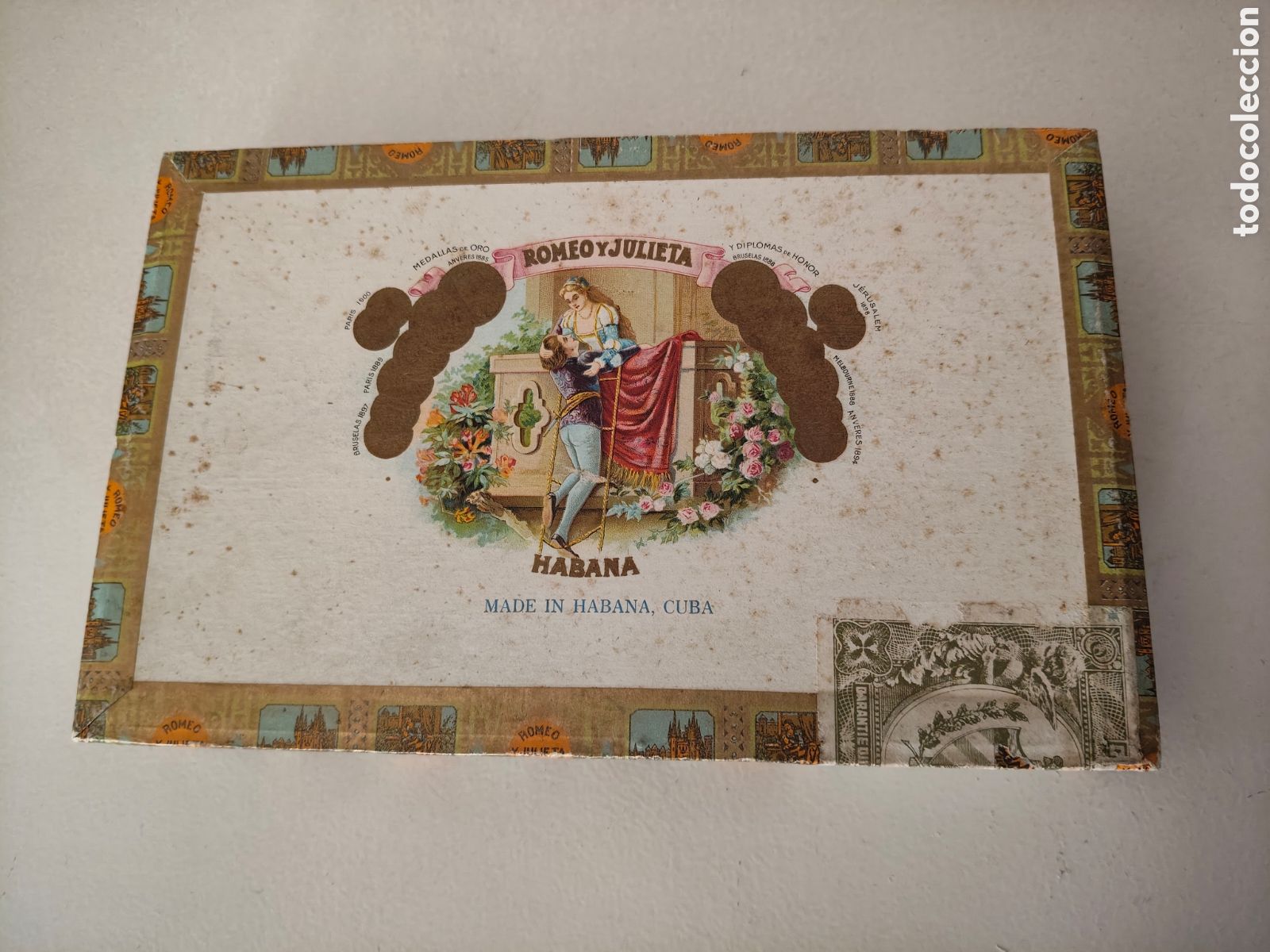 Coleccionismo: Caja puros Romeo y Julieta 25 perfectos sin abrir