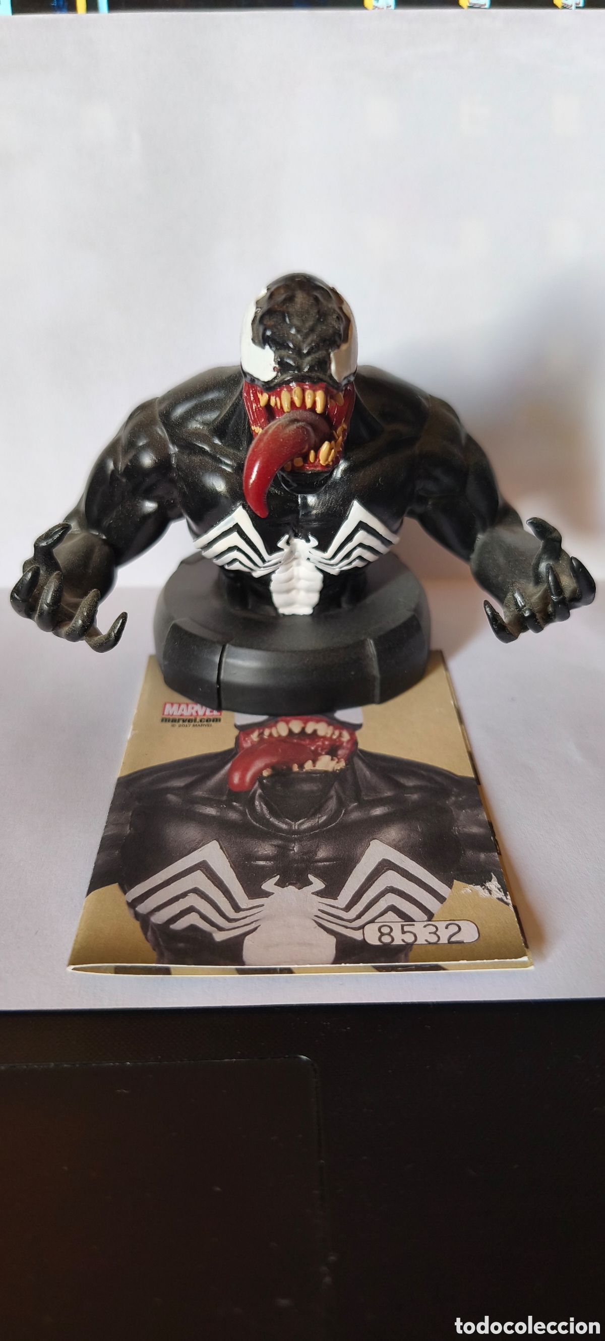 Coleccionismo: Busto Venom. Original de Marvel. Edici&oacute;n numerada. - Foto 2
