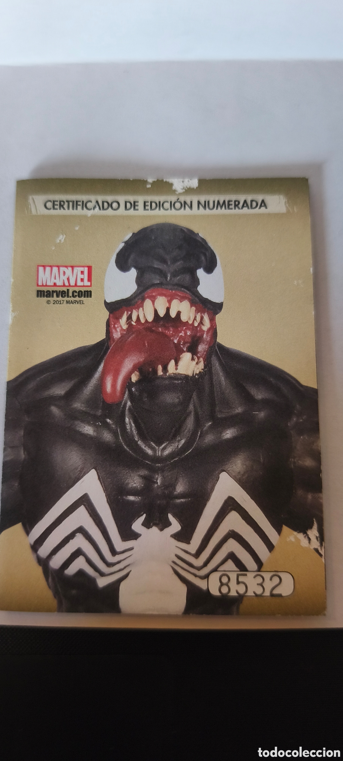 Coleccionismo: Busto Venom. Original de Marvel. Edici&oacute;n numerada. - Foto 1