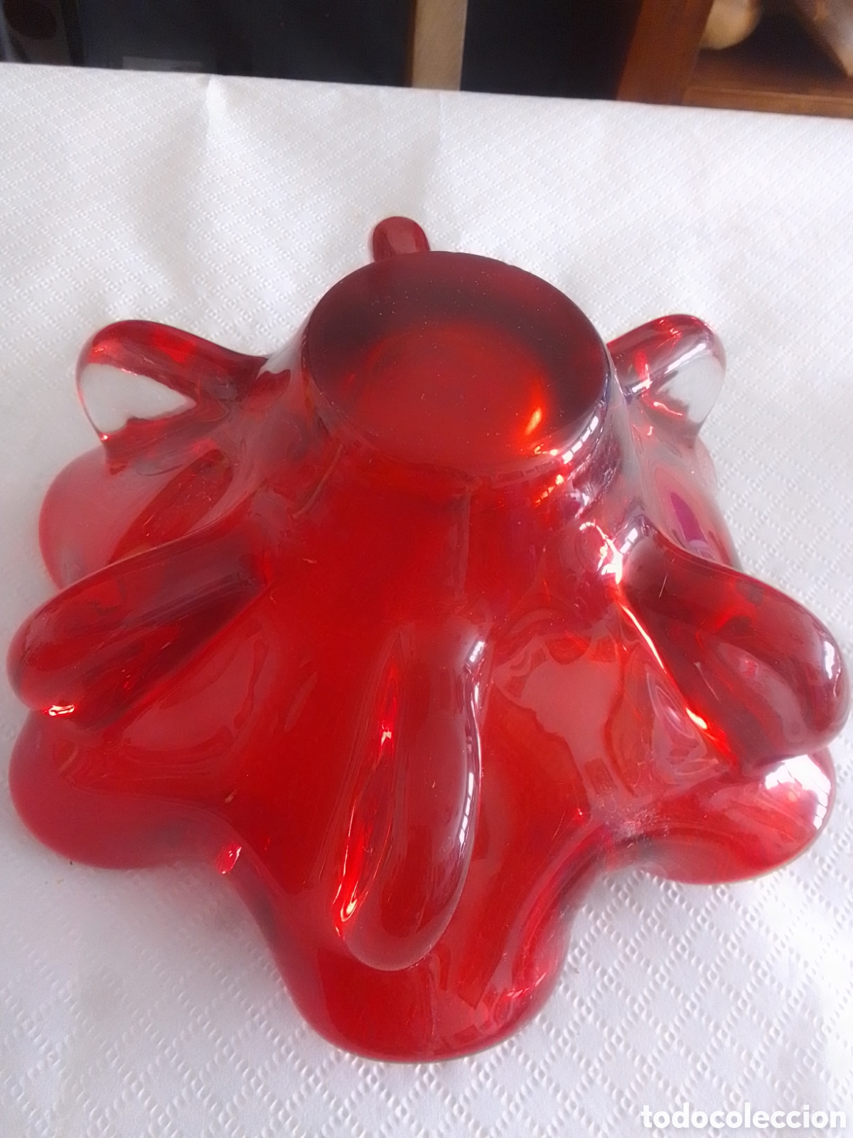 Coleccionismo: Jarr&oacute;n de mesa cristal de Murano - Foto 3