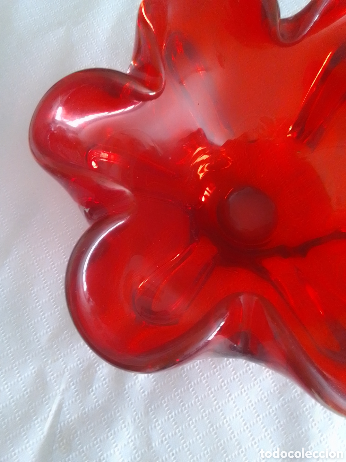 Coleccionismo: Jarr&oacute;n de mesa cristal de Murano - Foto 5