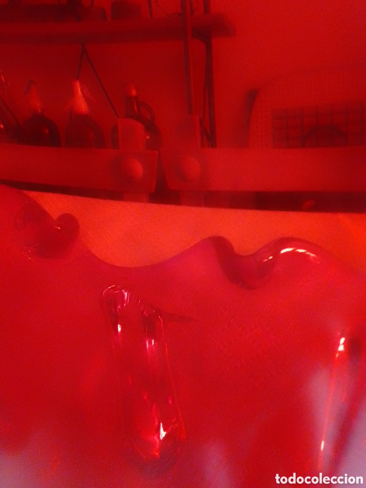 Coleccionismo: Jarr&oacute;n de mesa cristal de Murano - Foto 7