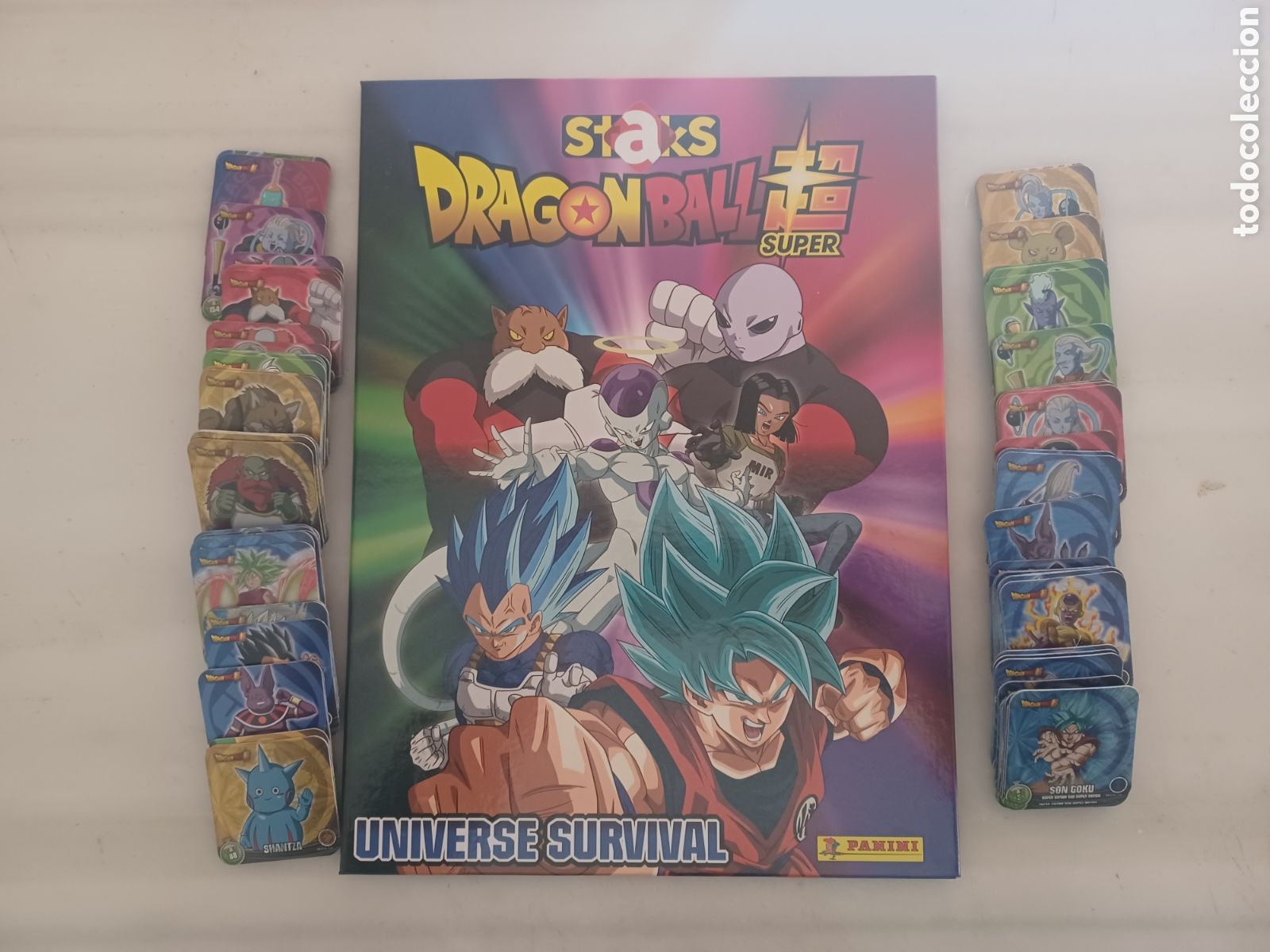 Coleccionismo: Staks dragonball tablero+(110 imanes)