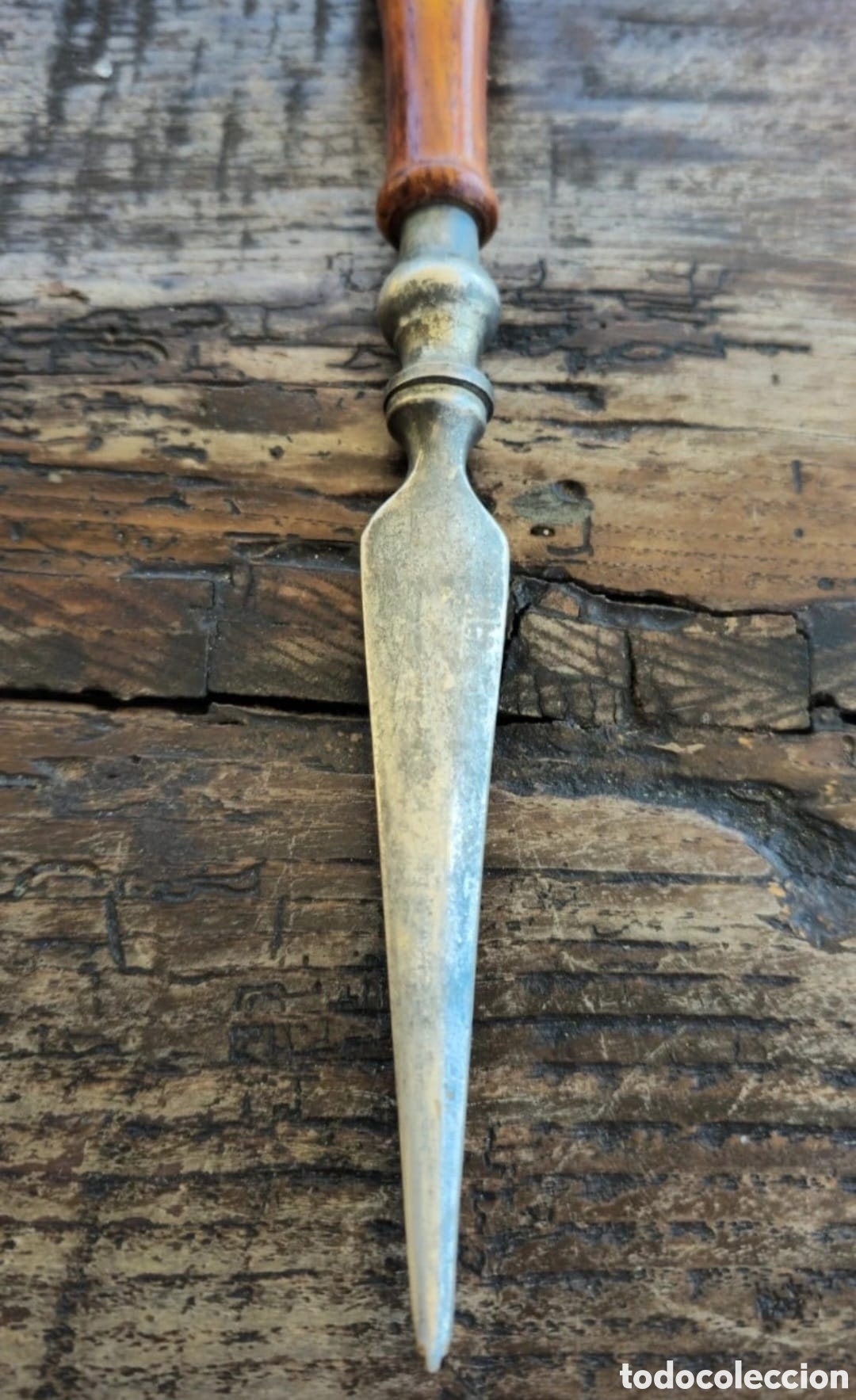Coleccionismo: Abrecartas madera y metal - Foto 3