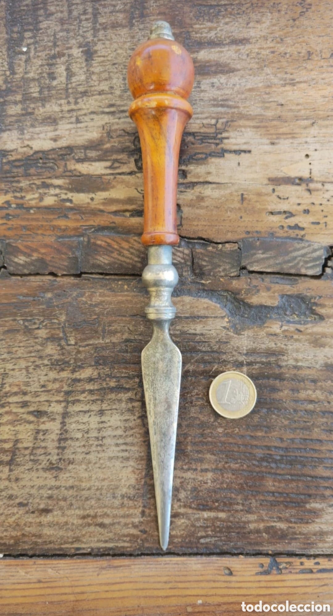 Coleccionismo: Abrecartas madera y metal - Foto 5