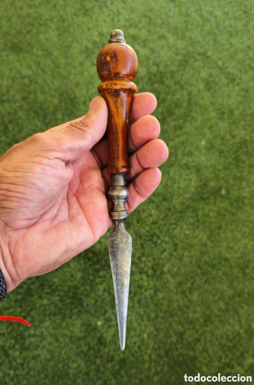 Coleccionismo: Abrecartas madera y metal - Foto 1