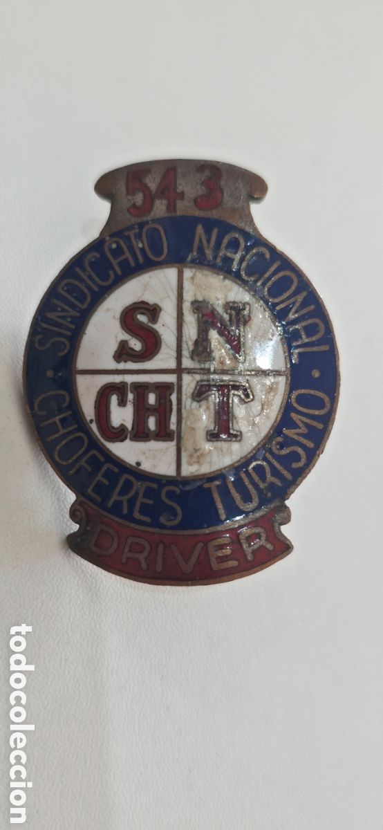 Collectionnisme: CHAPA PLACA BADGE DE CHOFER BUS CUBA GUAGUA