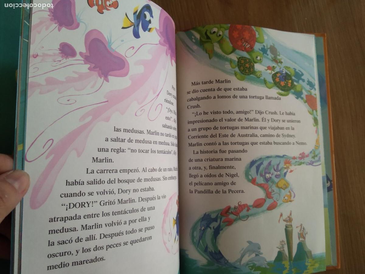 Coleccionismo: LIBRO BUSCANDO A NEMO DISNEY EDITORIAL SALVAT - Foto 2
