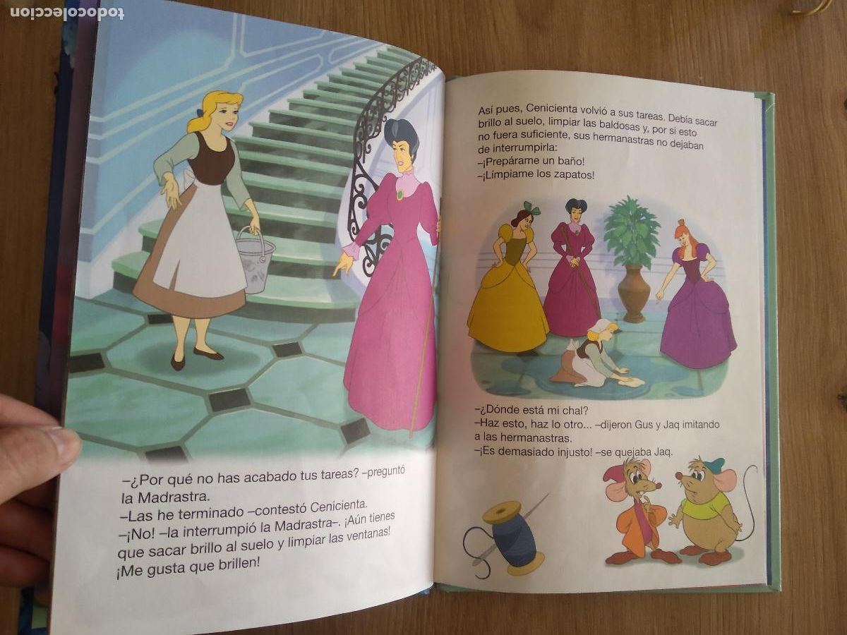 Coleccionismo: LIBRO LA CENICIENTA DISNEY EDITORIAL SALVAT - Foto 2