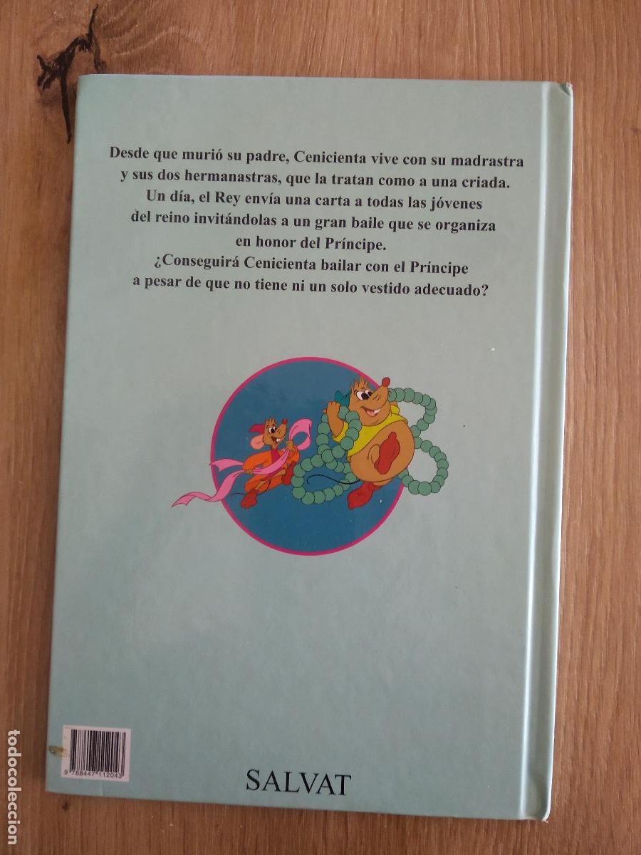 Coleccionismo: LIBRO LA CENICIENTA DISNEY EDITORIAL SALVAT - Foto 3