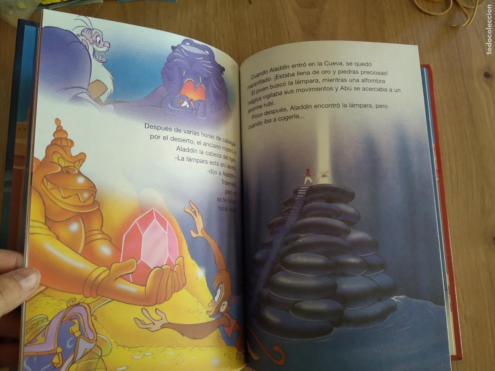 Coleccionismo: LIBRO ALADDIN DISNEY EDITORIAL SALVAT - Foto 2