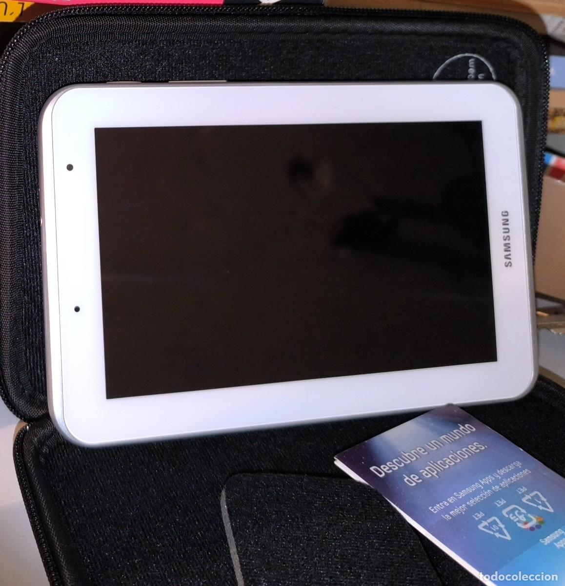 Coleccionismo: Tablet Samsung blanca - Foto 2