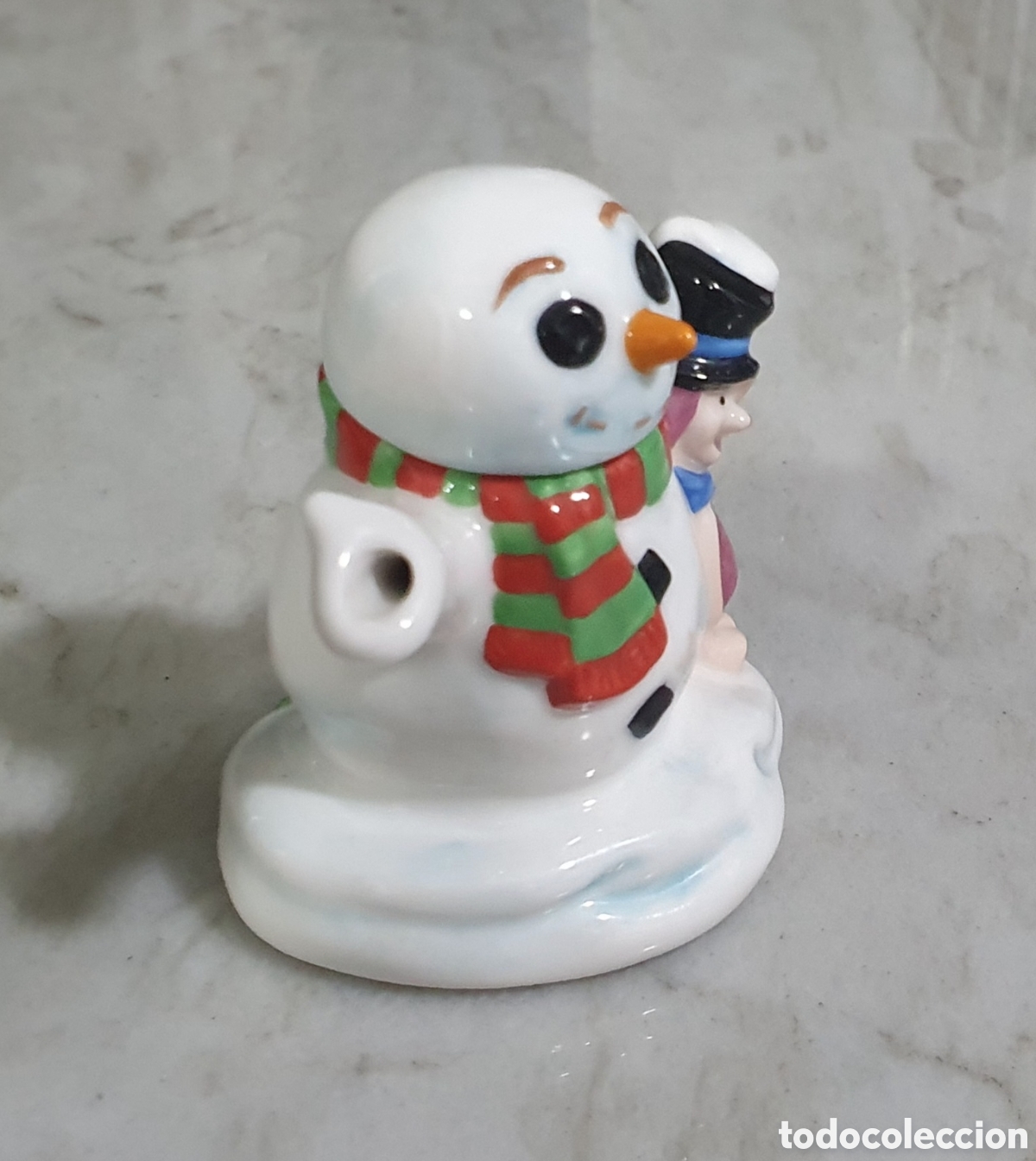 Coleccionismo: Minitetera mu&ntilde;eco de nieve Disney - Foto 3
