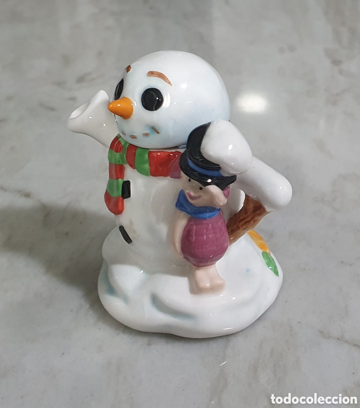 Coleccionismo: Minitetera mu&ntilde;eco de nieve Disney - Foto 4