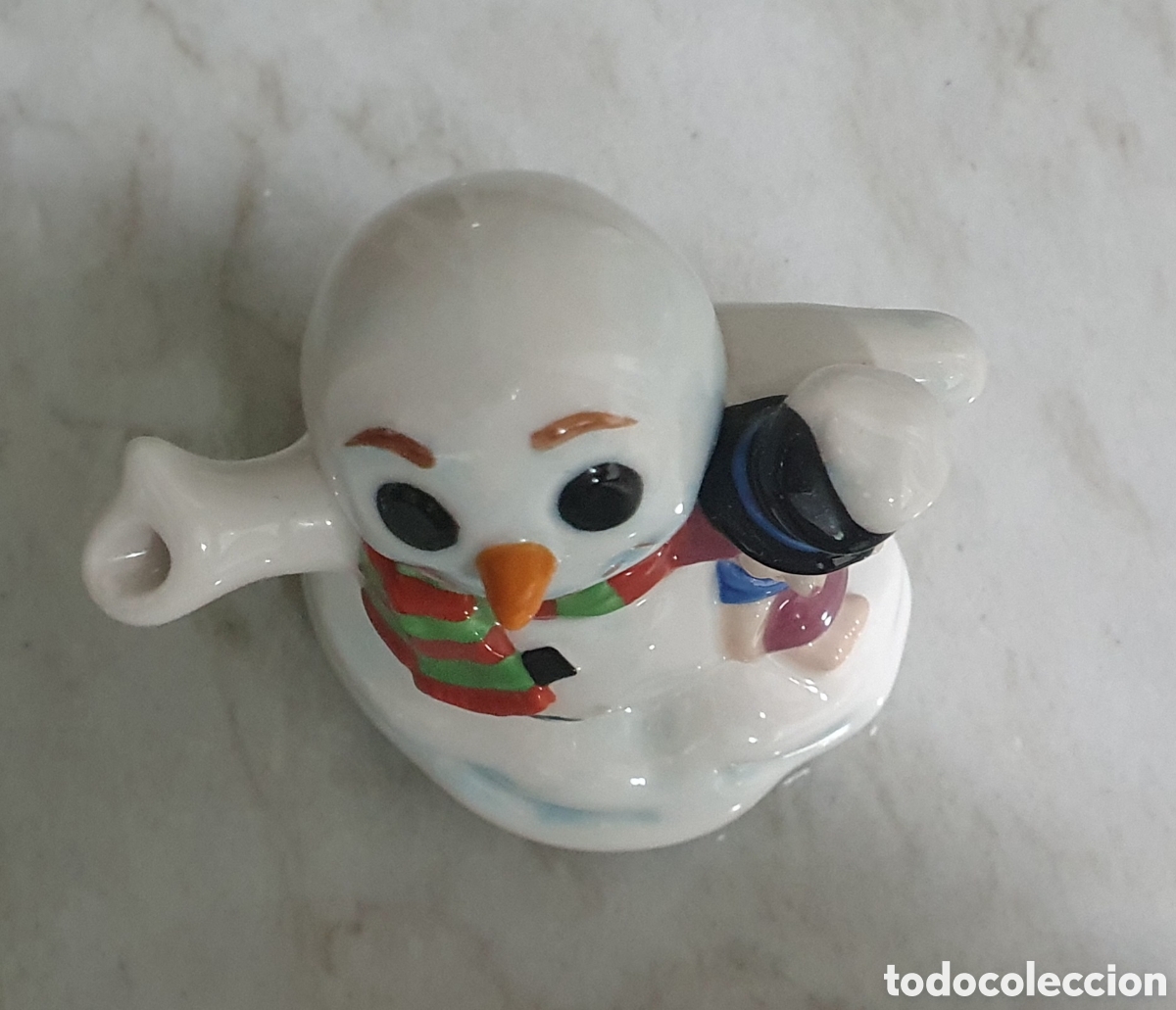 Coleccionismo: Minitetera mu&ntilde;eco de nieve Disney - Foto 7