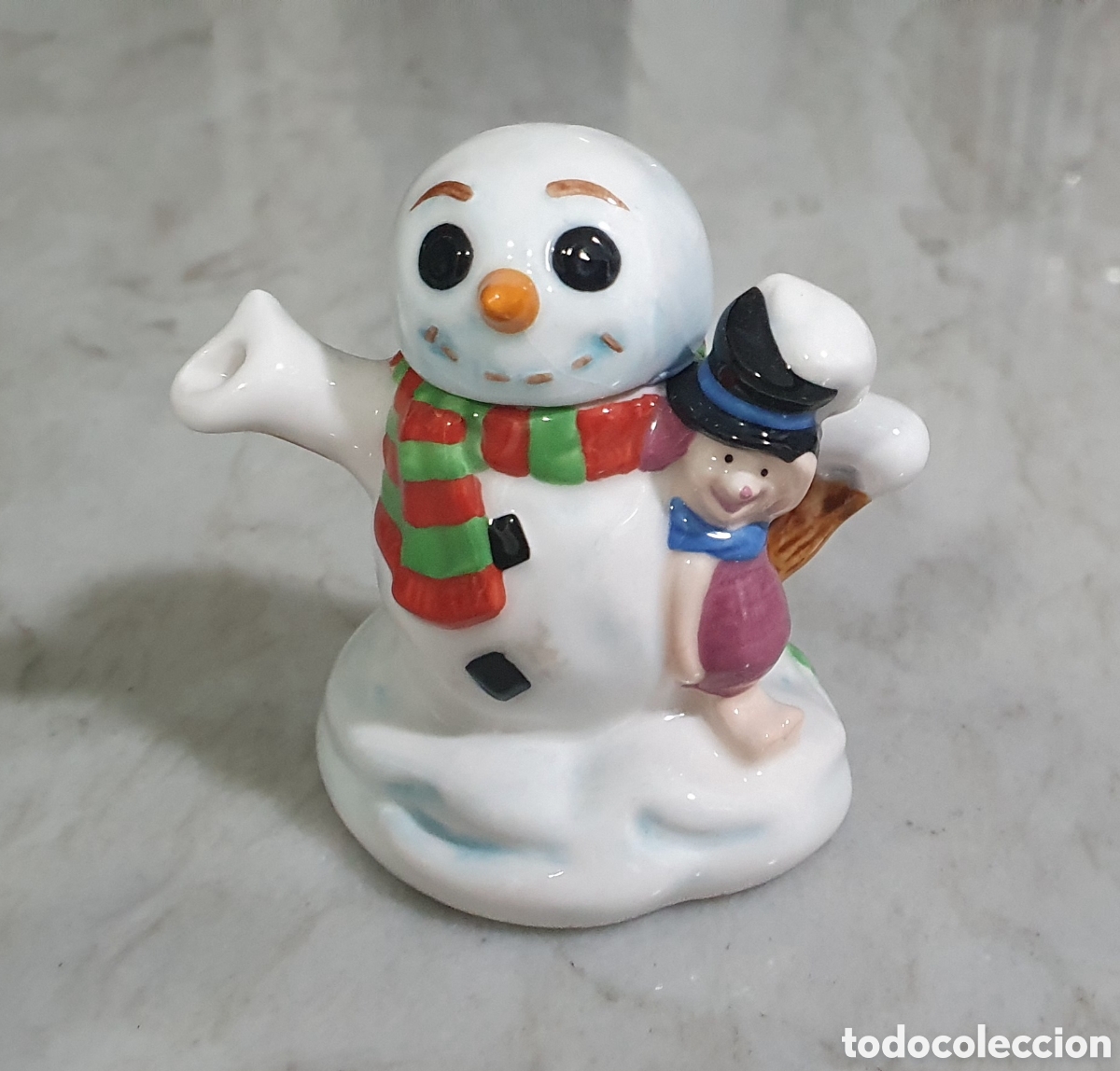 Coleccionismo: Minitetera mu&ntilde;eco de nieve Disney - Foto 1