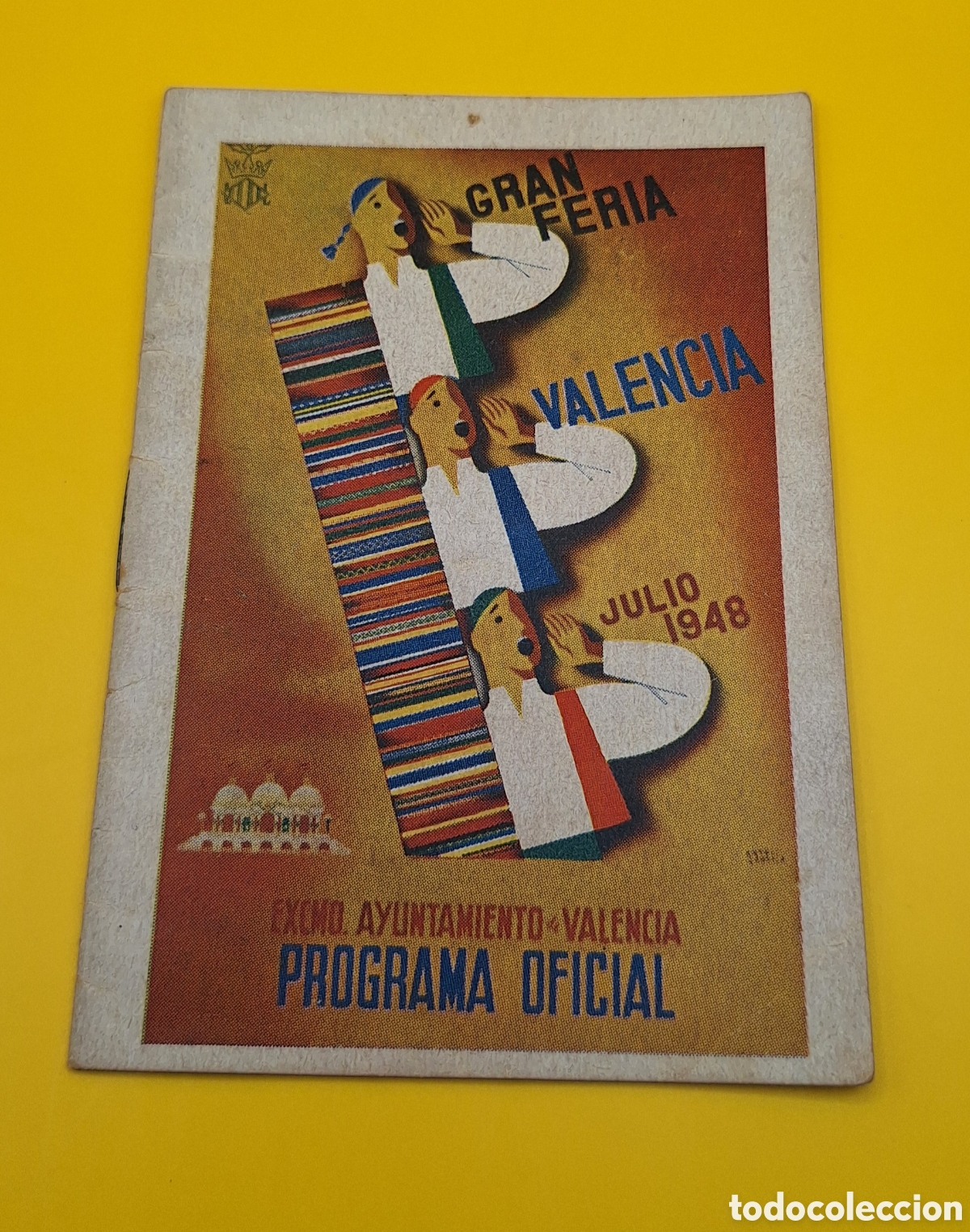 Coleccionismo: Programa Oficial Gran Feria Valencia 1948 - Foto 2