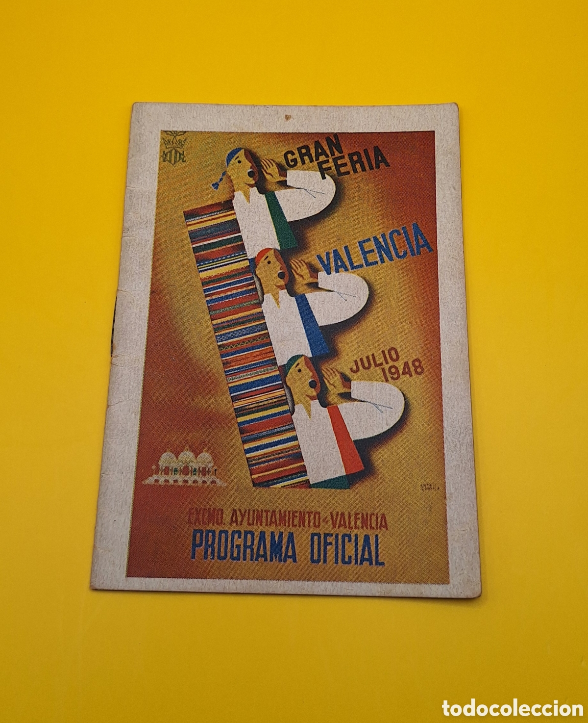 Coleccionismo: Programa Oficial Gran Feria Valencia 1948 - Foto 1