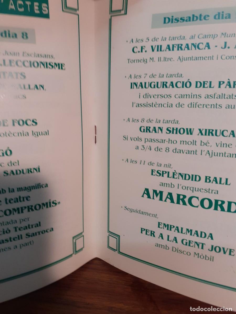 Coleccionismo: Programa Fiesta Mayor Pacs del Pened&egrave;s 1997 - Foto 2
