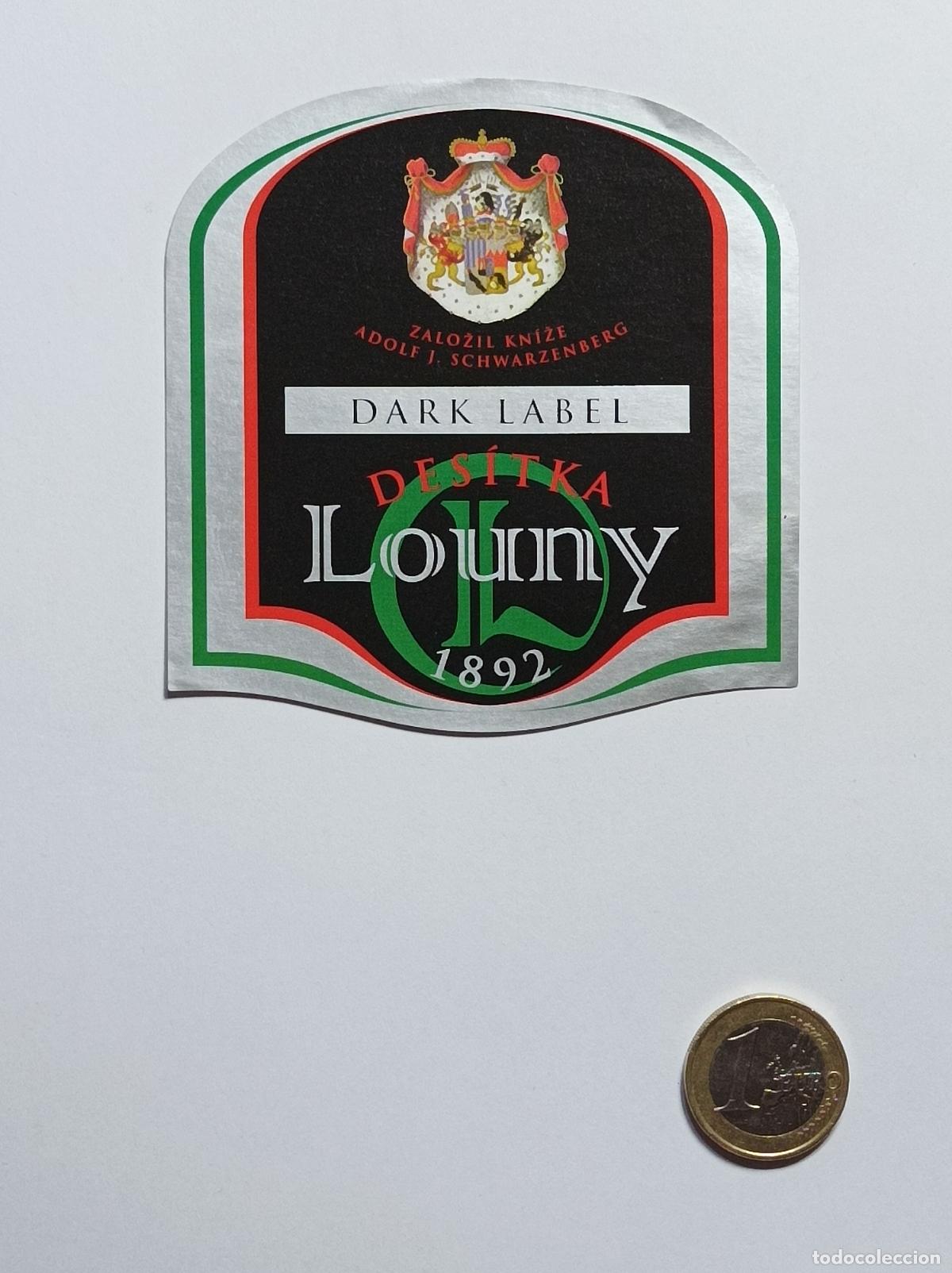 Collectionnisme: LOUNY DESTIKA. DARK LABEL. ETIQUETA CERVEZA. NUEVA. SIN PEGAR.
