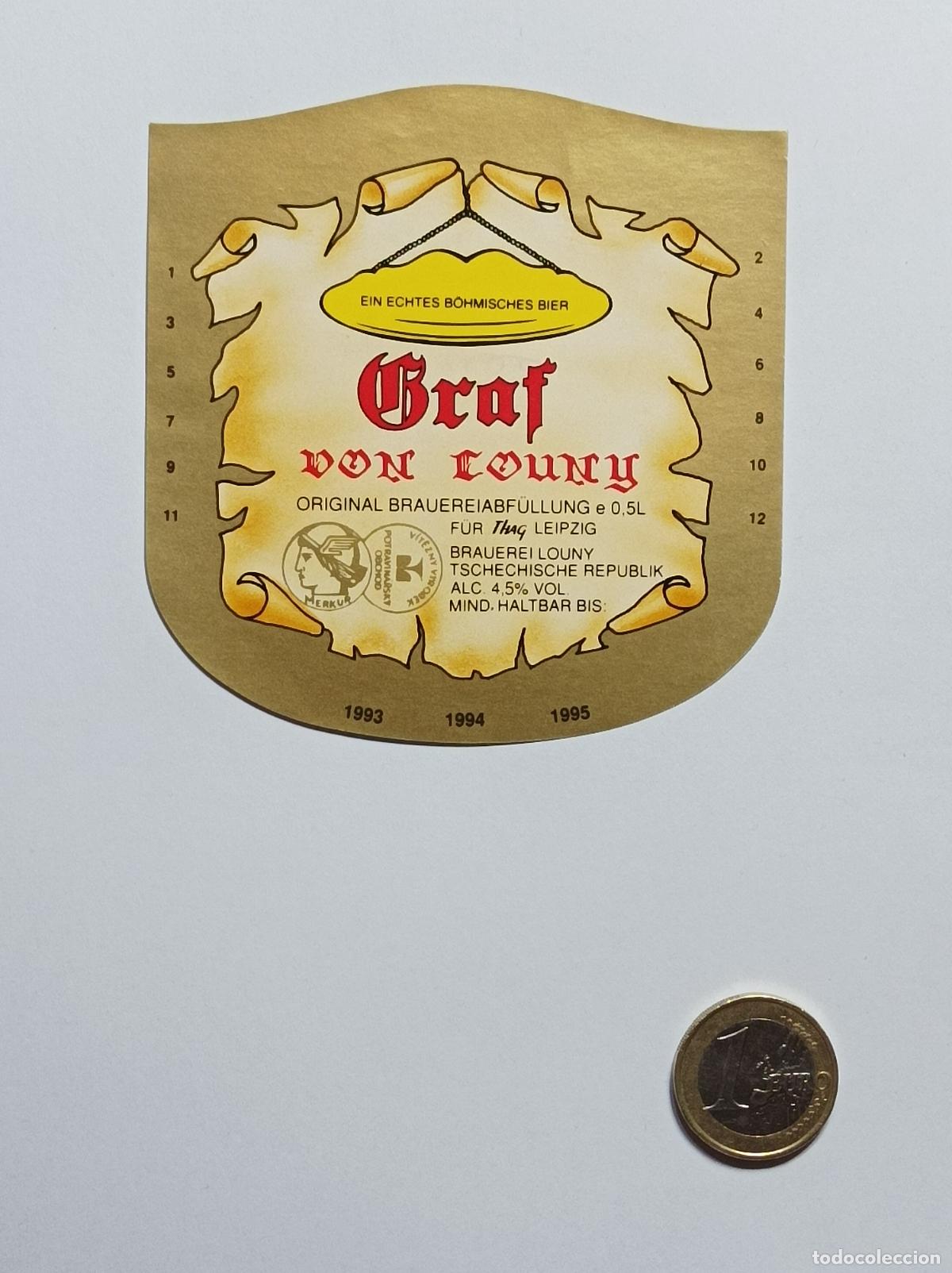 Collectionnisme: LOUNY GRAF. ETIQUETA CERVEZA. NUEVA. SIN PEGAR.