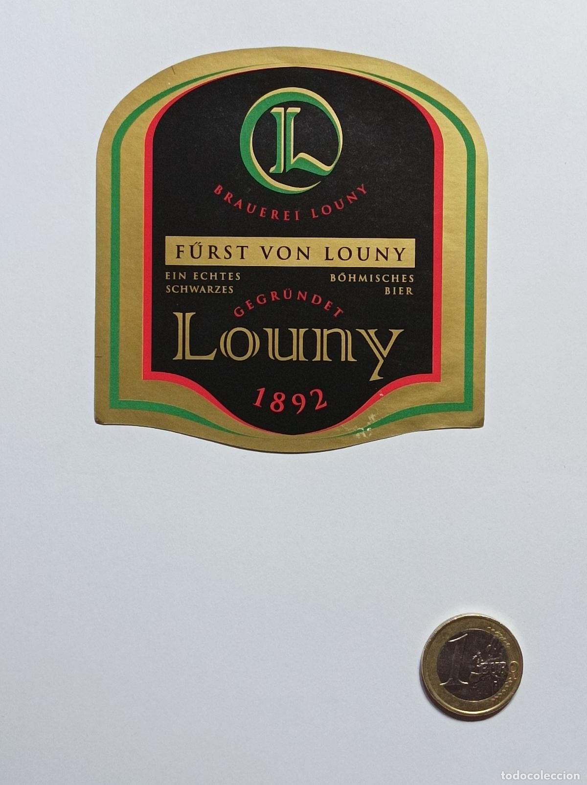 Collezionismo: LOUNY FURST VON LOUNY. ETIQUETA CERVEZA. NUEVA. SIN PEGAR.