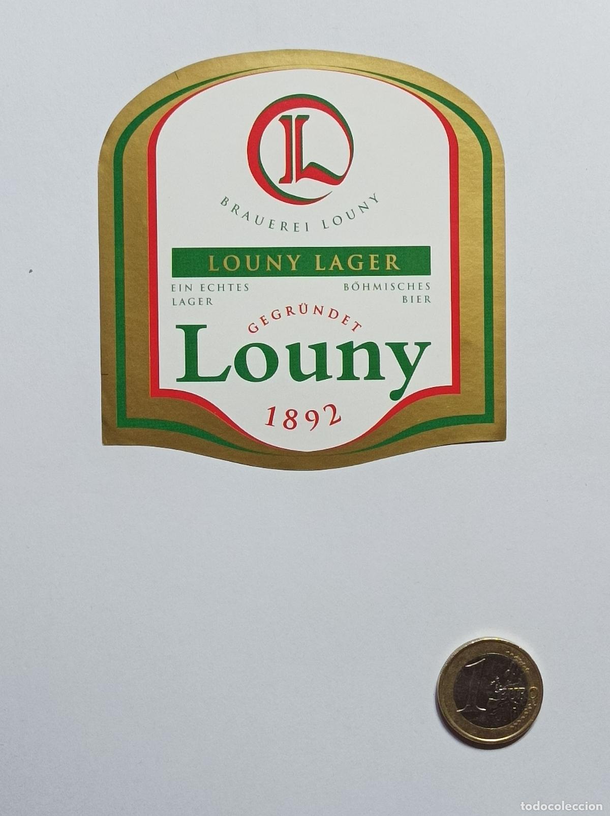 Collectionnisme: LOUNY LAGER. ETIQUETA CERVEZA. NUEVA. SIN PEGAR.