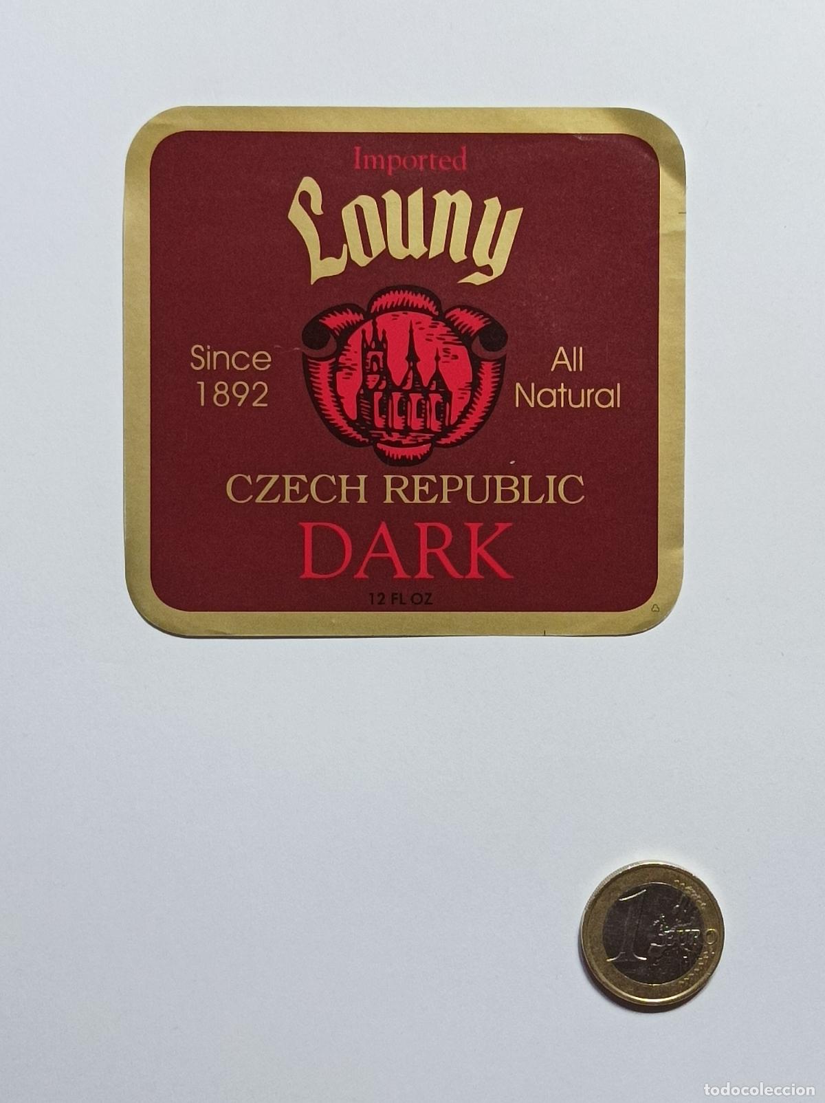 Collezionismo: LOUNY DARK. ETIQUETA CERVEZA. NUEVA. SIN PEGAR.