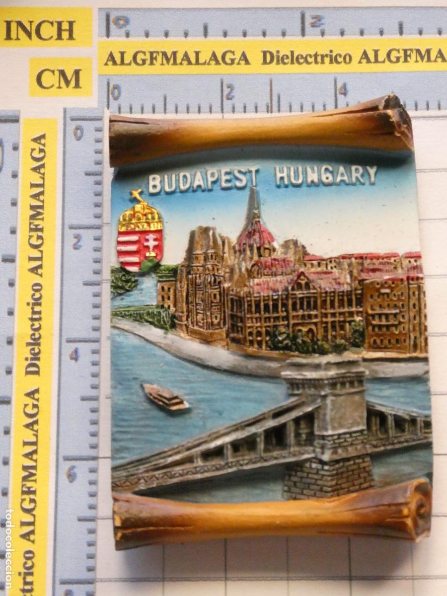 Coleccionismo: IM&Aacute;N DE NEVERA. SOUVENIR RECUERDO. BUDAPEST HUNGR&Iacute;A