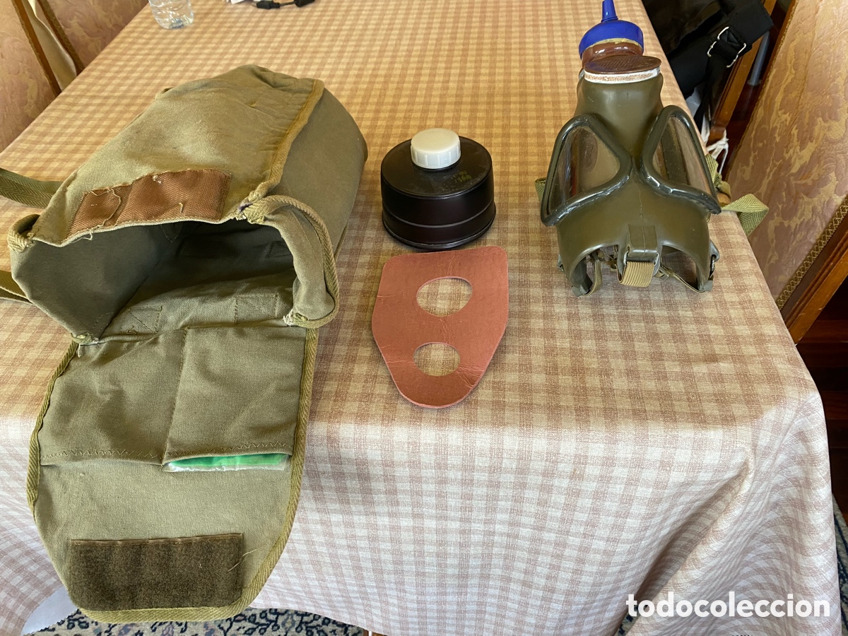 Coleccionismo: Mascara antigas militar - Foto 3