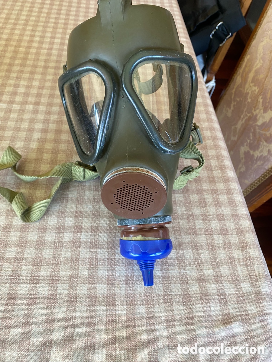 Coleccionismo: Mascara antigas militar - Foto 1