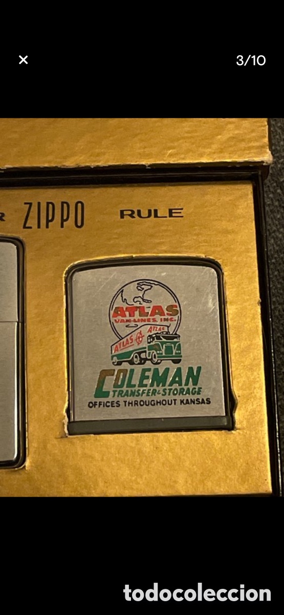 Coleccionismo: Encendedor &ldquo;ZIPPO&rdquo; 1970 - Foto 3