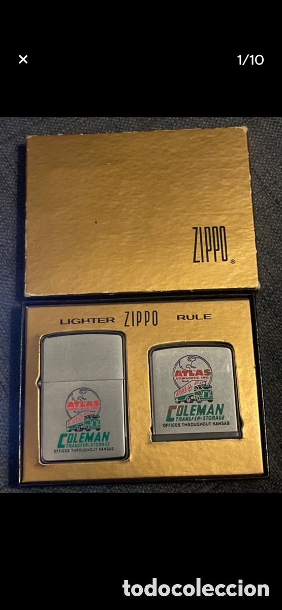 Coleccionismo: Encendedor &ldquo;ZIPPO&rdquo; 1970 - Foto 1