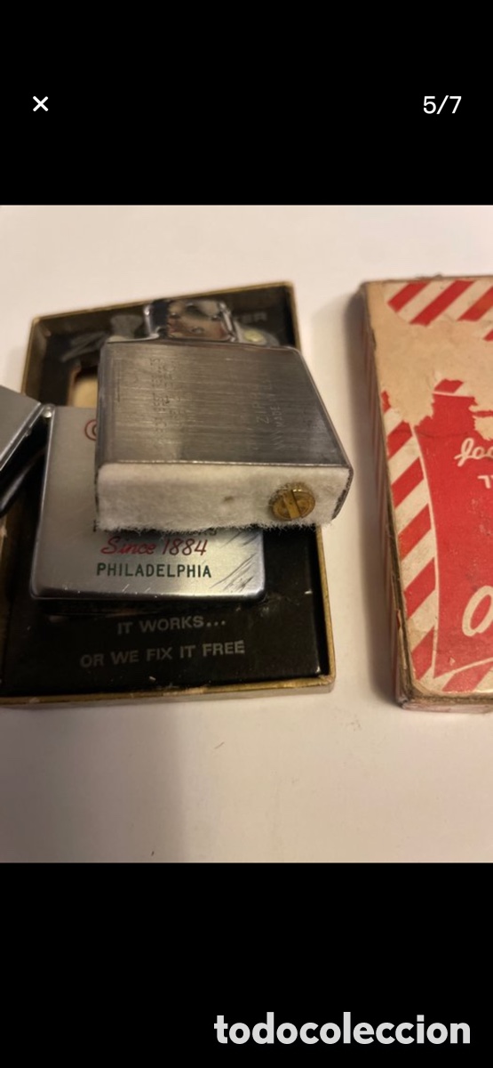 Coleccionismo: Encendedor &ldquo;ZIPPO&rdquo; de 1950 - Foto 4