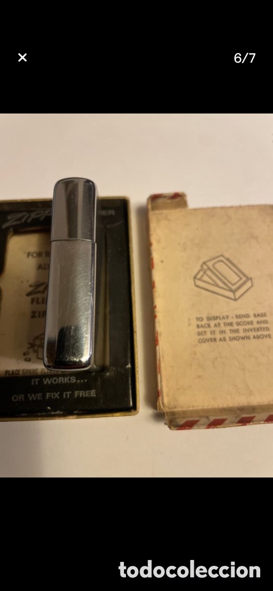 Coleccionismo: Encendedor &ldquo;ZIPPO&rdquo; de 1950 - Foto 5