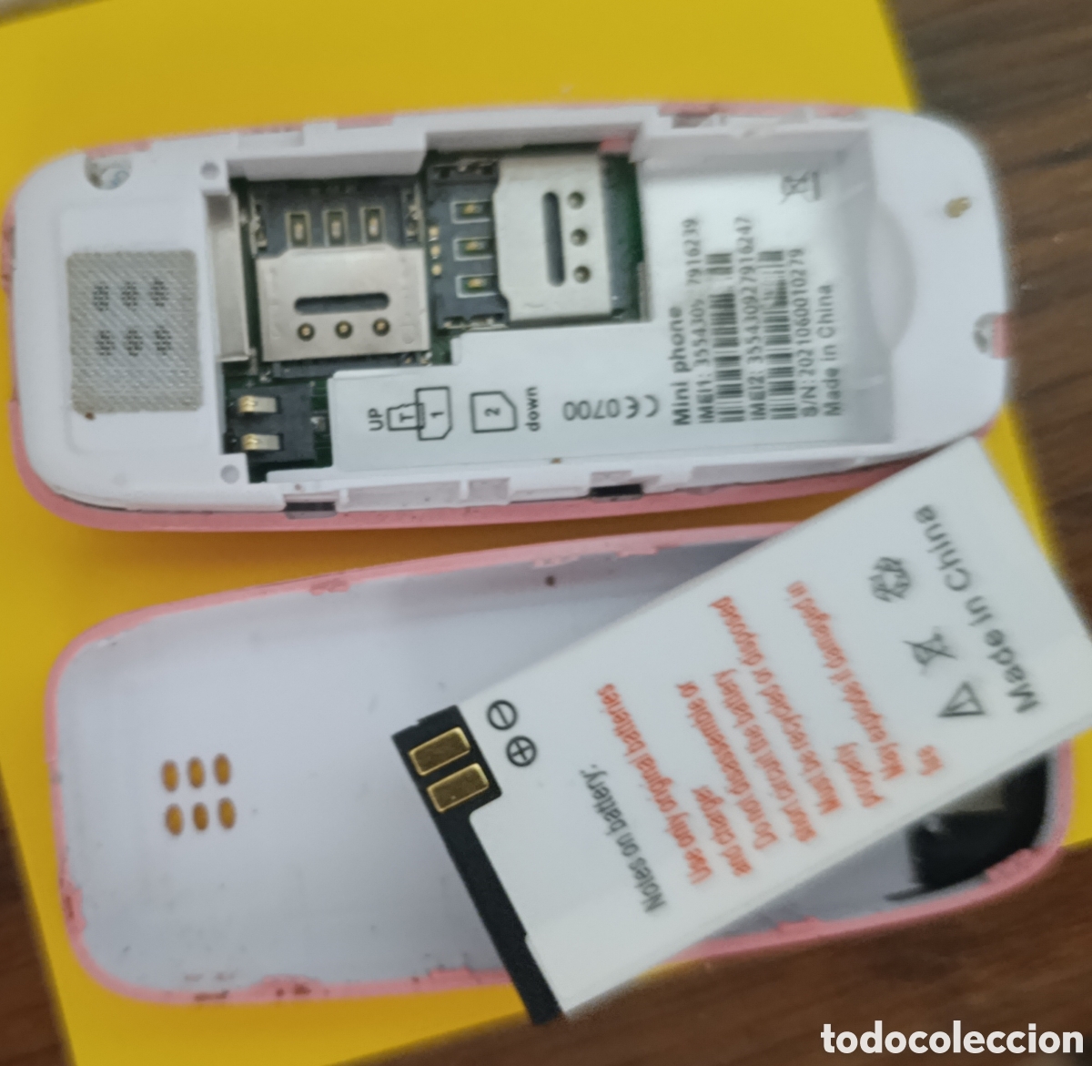 Coleccionismo: Mini tel&eacute;fono m&oacute;vil compacto modelo L8star BM10 - Foto 8