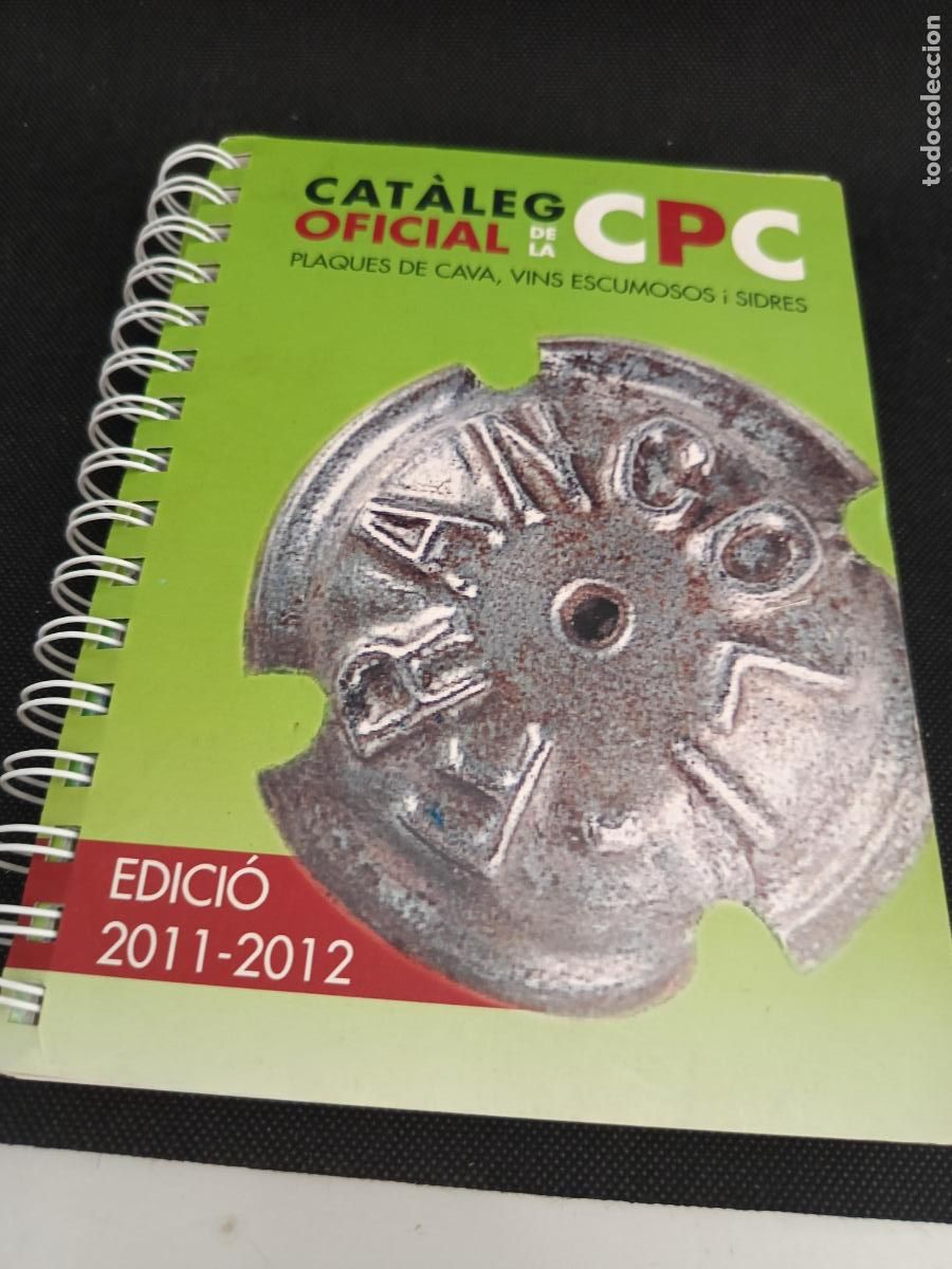 Coleccionismo: CAT&Agrave;LEG Plaques de cava con descripci&oacute;n y fotografias el que utilizan los prrofesionales
