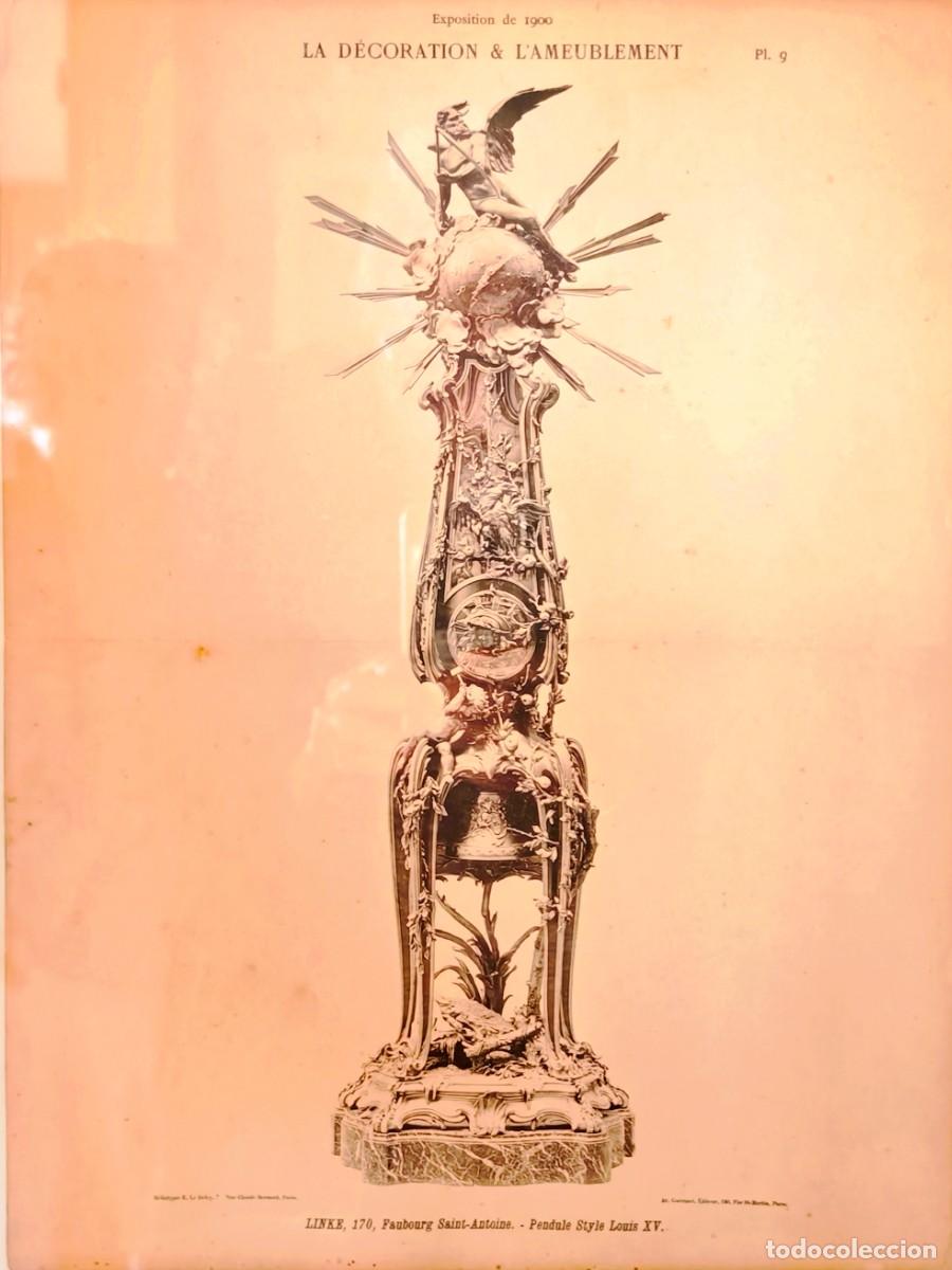 Coleccionismo: DECORACION - A&Ntilde;O 1900 PARIS - Foto 2