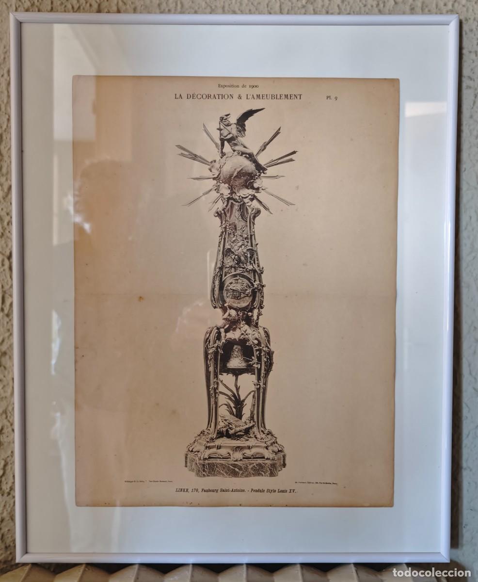 Coleccionismo: DECORACION - A&Ntilde;O 1900 PARIS - Foto 1